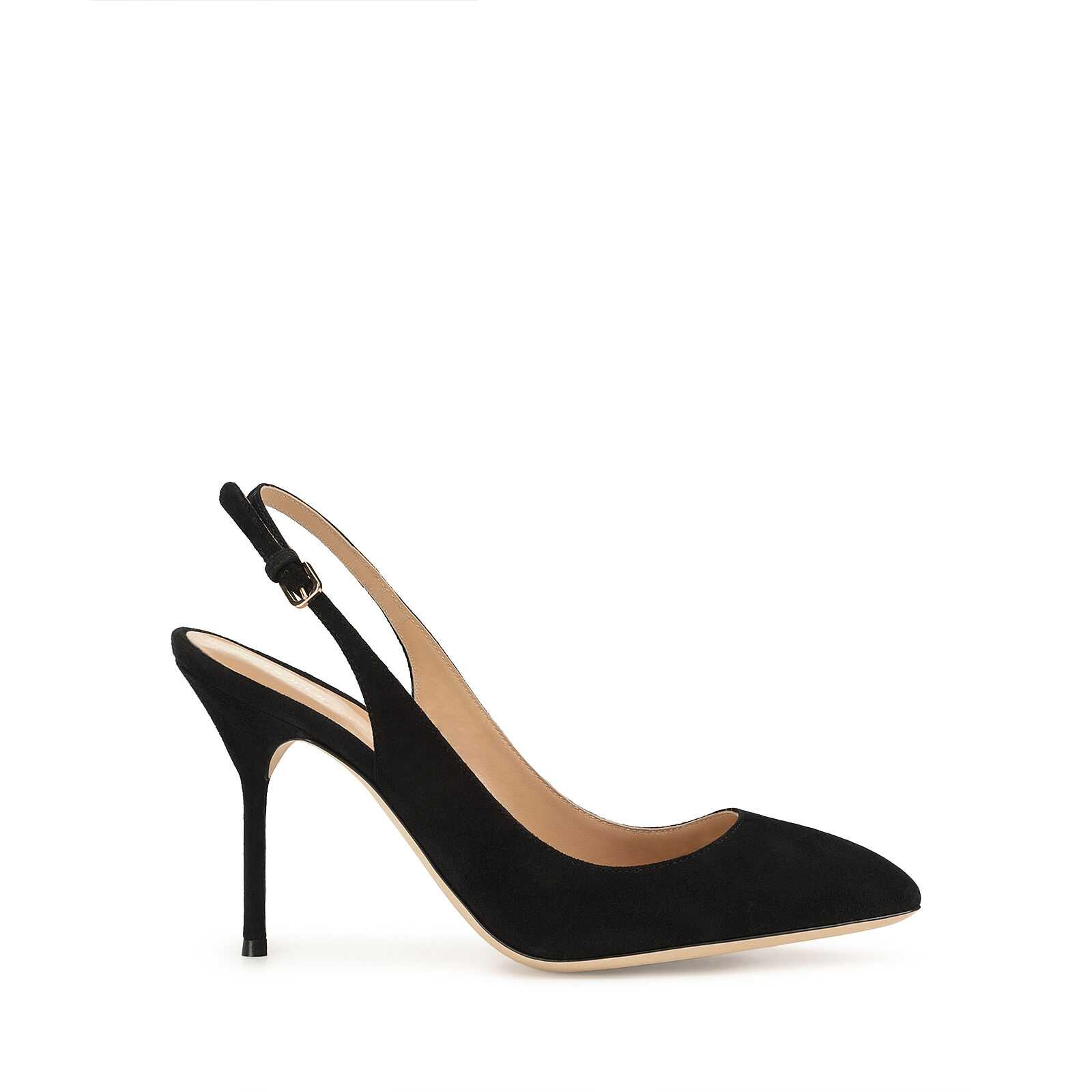 超高品質で人気の Slingback Black Rossi Sergio | Chichi 90mm, heel: High ローファー/革靴