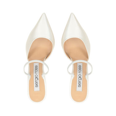 Godiva Bridal - Slingbacks White, 3