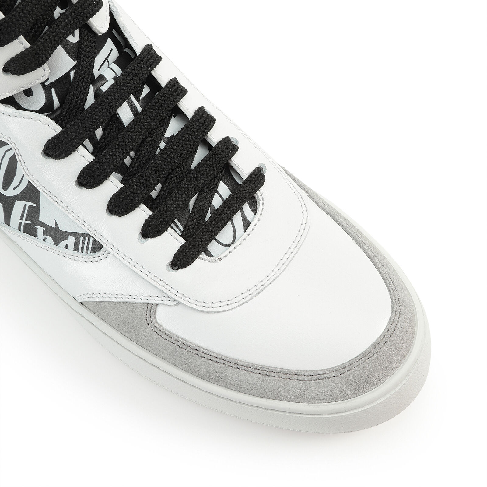 スニーカー グレー フラット, sr1 Addict - Sneakers Silver | Sergio Rossi
