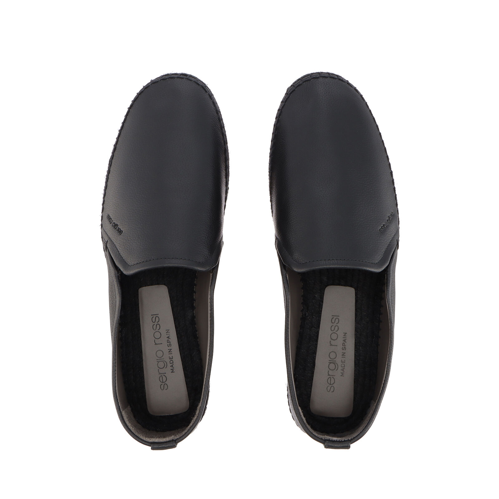 sergio rossi B03691MTEZ021205500 関税送料込 上品☆Sergio Rossi☆セルジオロッシ sr Prince- Loafers Black