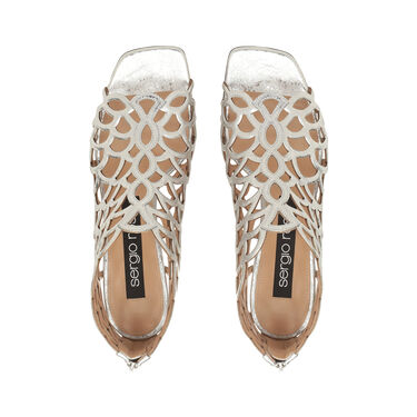 sr Mermaid - Sandals Silver, 3