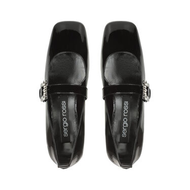 sr Twenty Buckle - Ballerine Nero, 3