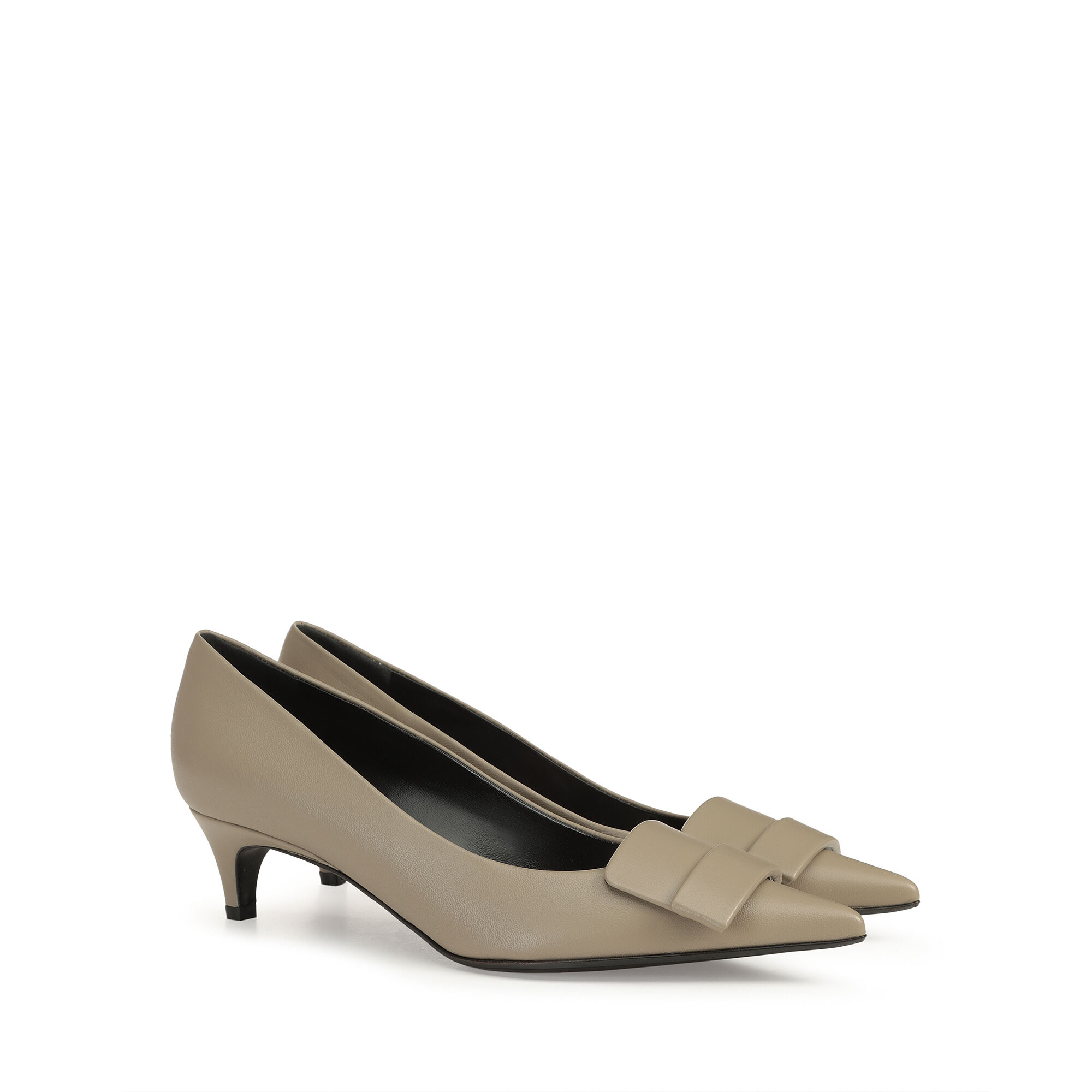 Taupe low heels hotsell