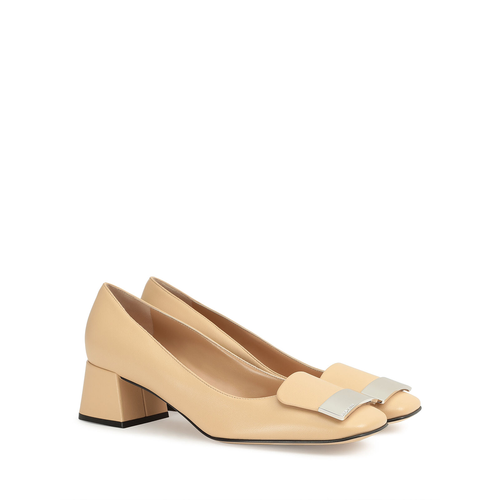 Pumps beige Low heel 45mm sr1 Pumps Soft Skin Sergio Rossi