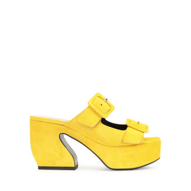 Slingbacks Yellow High heel: 85mm, SI ROSSI - Slingbacks Mimosa 2