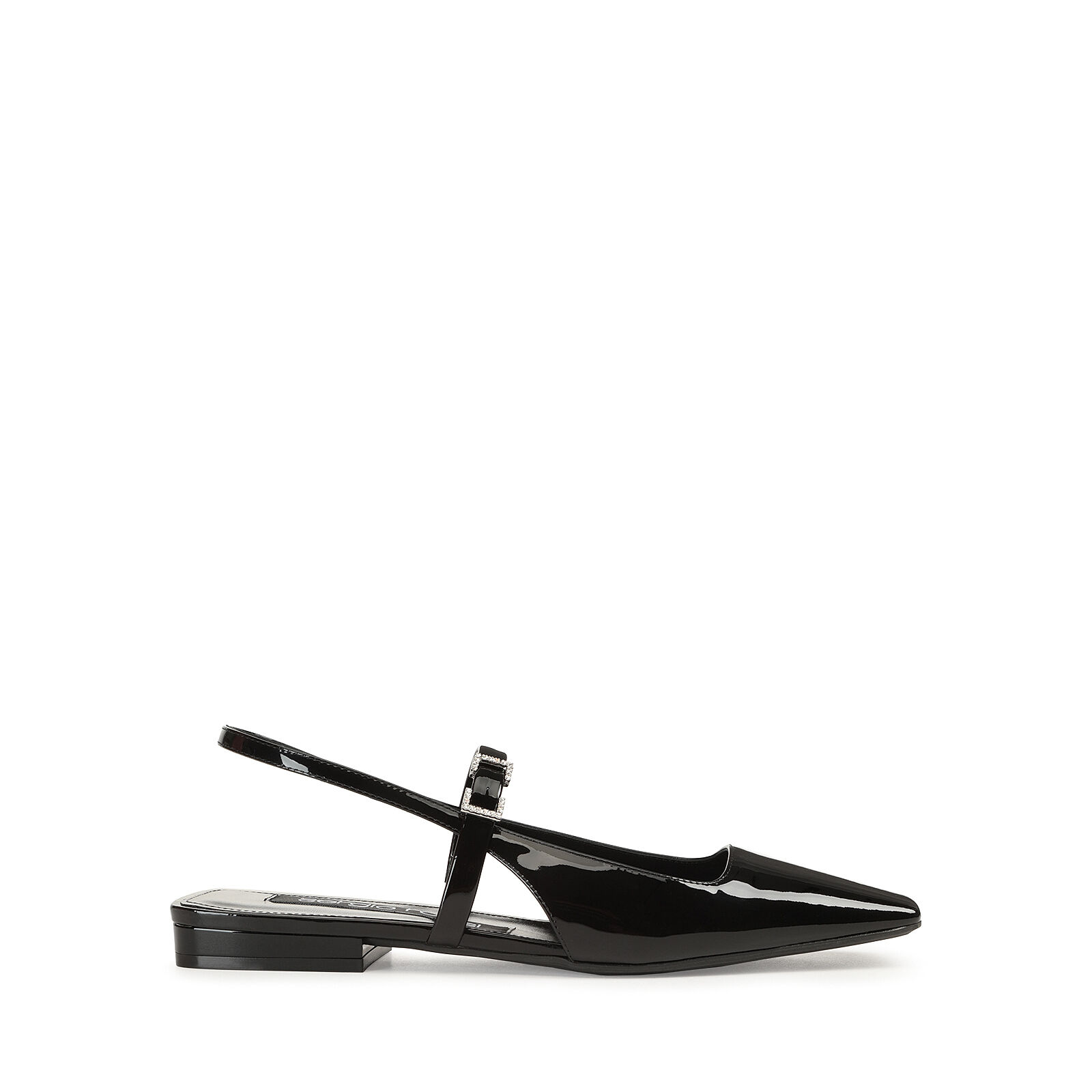Noir Hauteur du talon 15mm sr Mini Prince Sergio Rossi