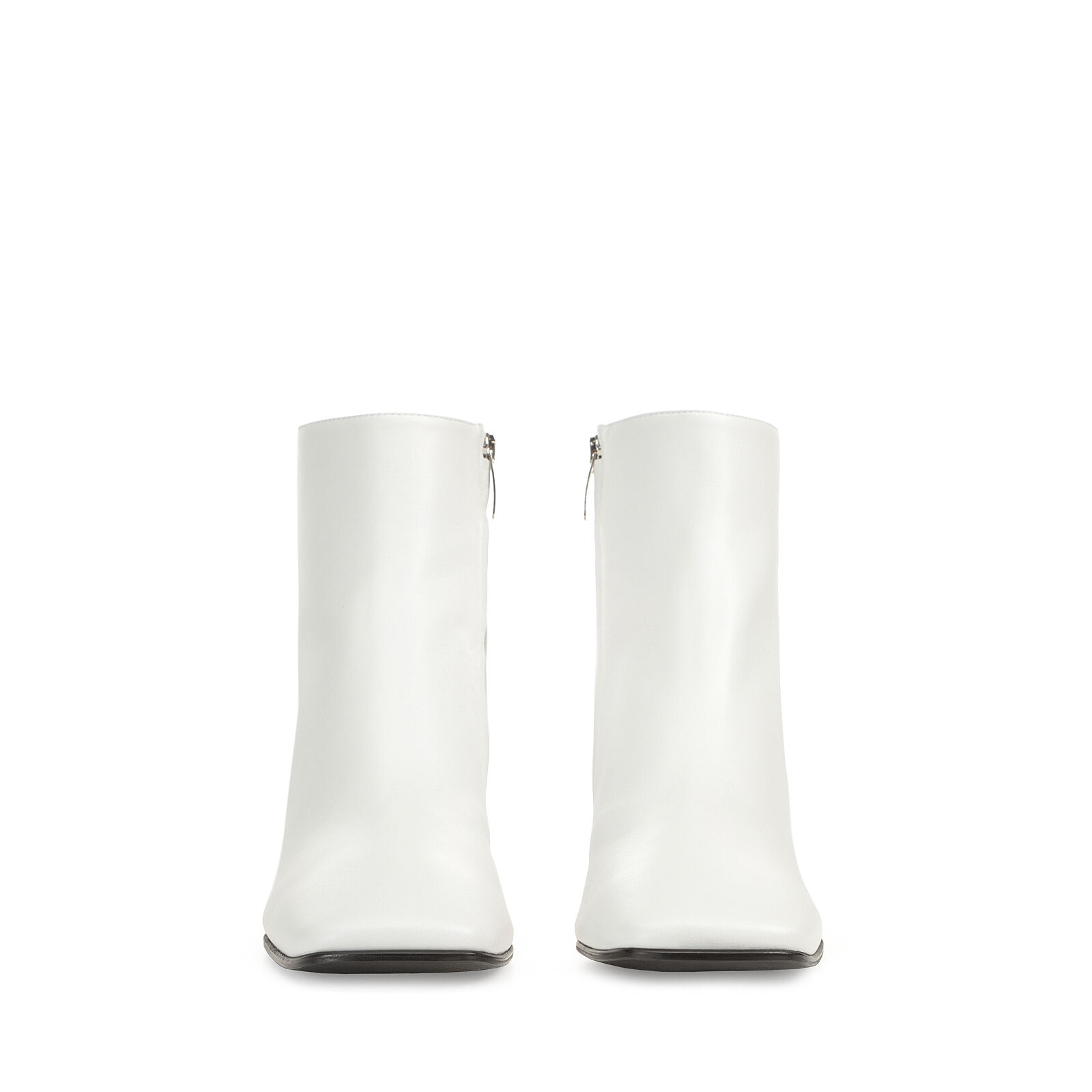 ブーティ ホワイト ローヒール: 45mm, sr Alicia - Booties White | Sergio Rossi