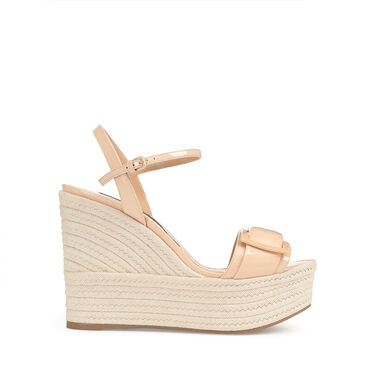 Wedges Pink Mid heel: 75mm, sr Prince  - Wedges Powder 2