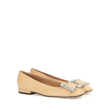 Ballerinas beige Low heel: 15mm, sr Prince - Ballerinas Soft Skin 2