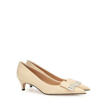 Pumps White Low heel: 45mm, sr1 - Pumps Chalk 2