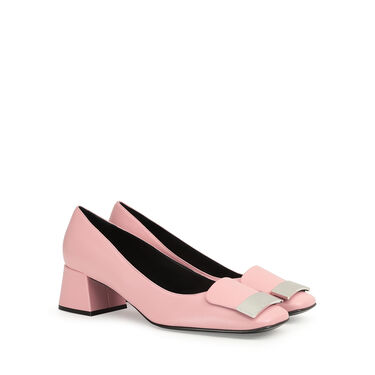 Pumps Pink Niedriger Absätze: 45mm, sr1 - Pumps Light Rose 2