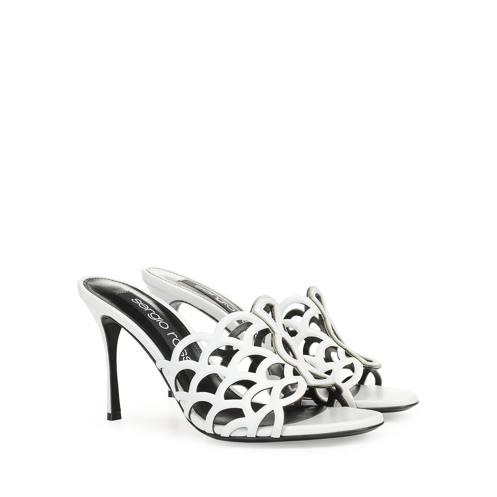 Sandals White High heel: 90mm, sr Mermaid - Sandals White | Sergio Rossi