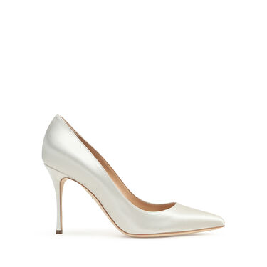 Pumps White High heel: 90mm, Godiva Bridal - Pumps Champagne 2