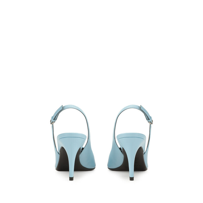 sr1 - Slingbacks Nero/Blue Paradise