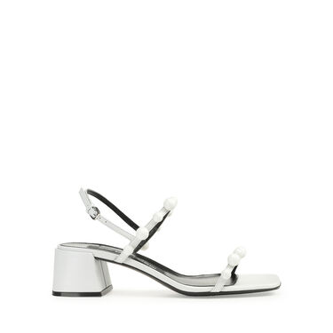 Sandalen Weiss Niedriger Absätze: 45mm, sr Chupetas - Sandals White 2