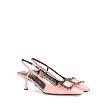 スリングバック ピンク ミッドヒール: 60mm, sr Twenty - Slingbacks Light Rose 2