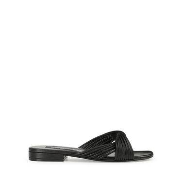 サンダル ブラック ローヒール: 15mm, sr Akida - Sandals Black 2