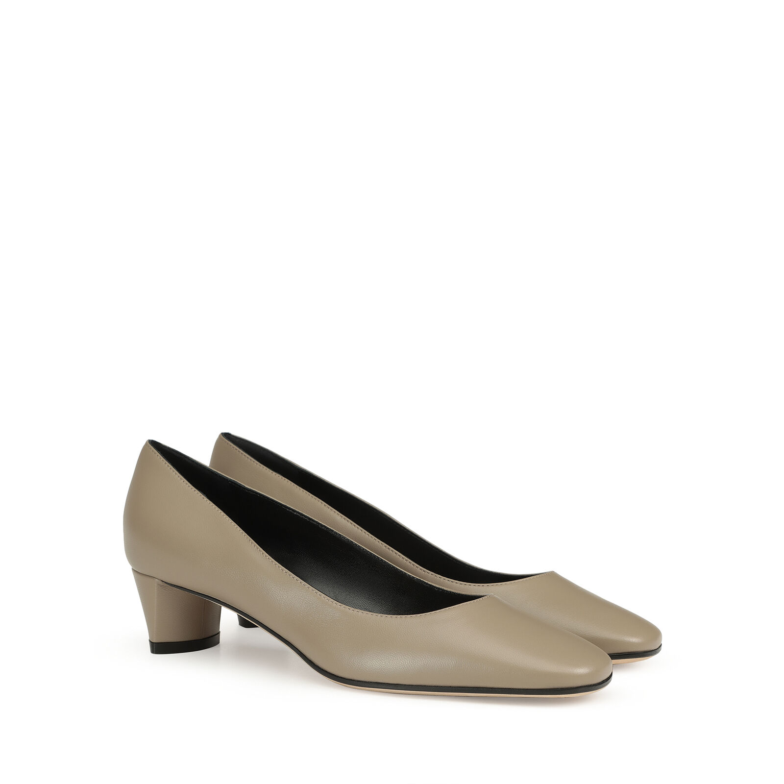 Andrea - Décolleté Taupe, 1