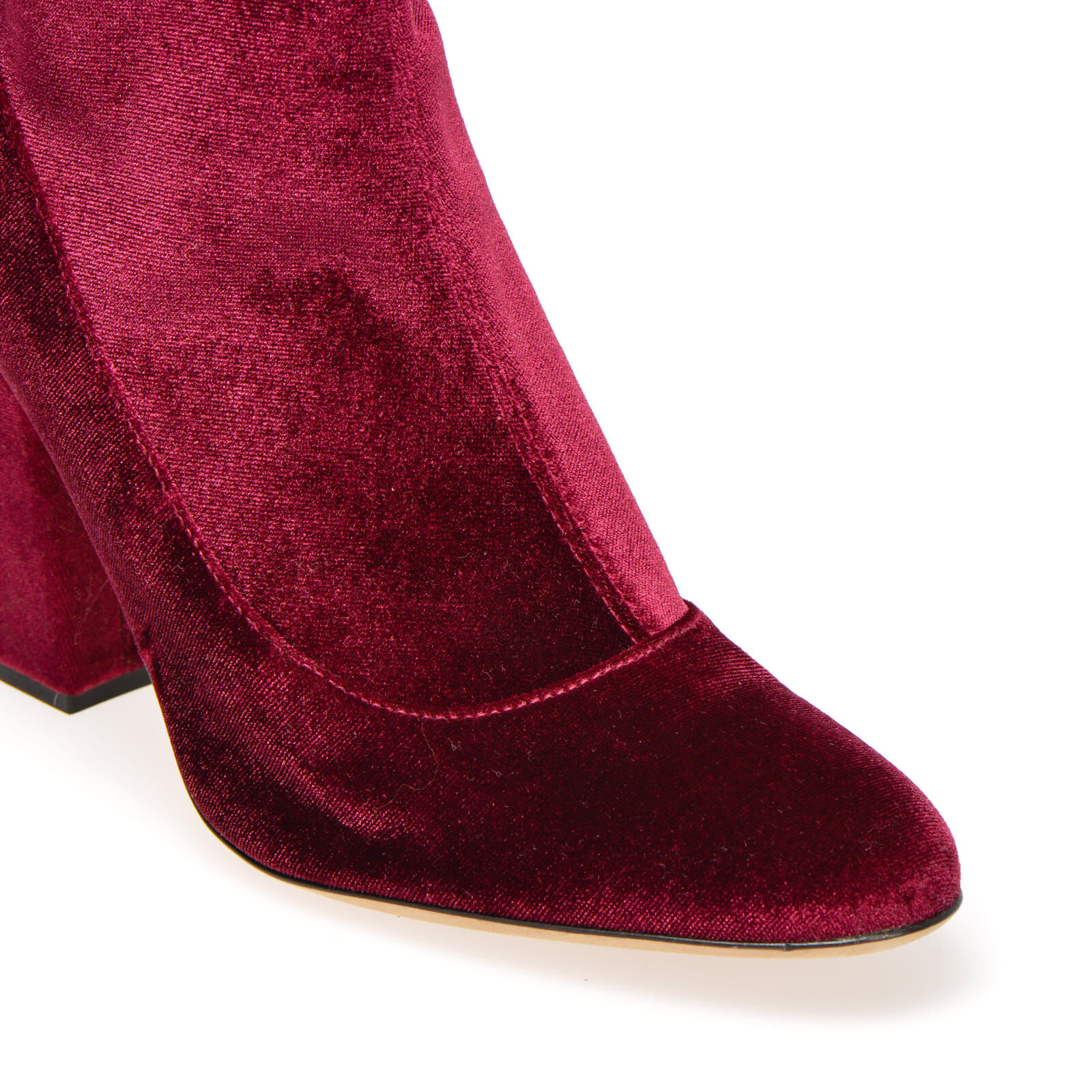 Bottines Rouge Talon moyen 75mm Virginia Booties Ruby Sergio Rossi