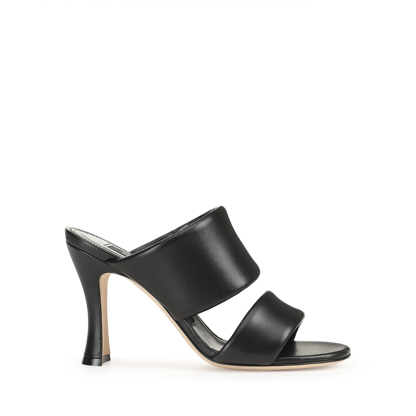 【Sergio Rossi】Tara サンダル 90mm ナッパレザー ブラック Sandals Black Heel height: 90mm, sr Tara | Sergio Rossi