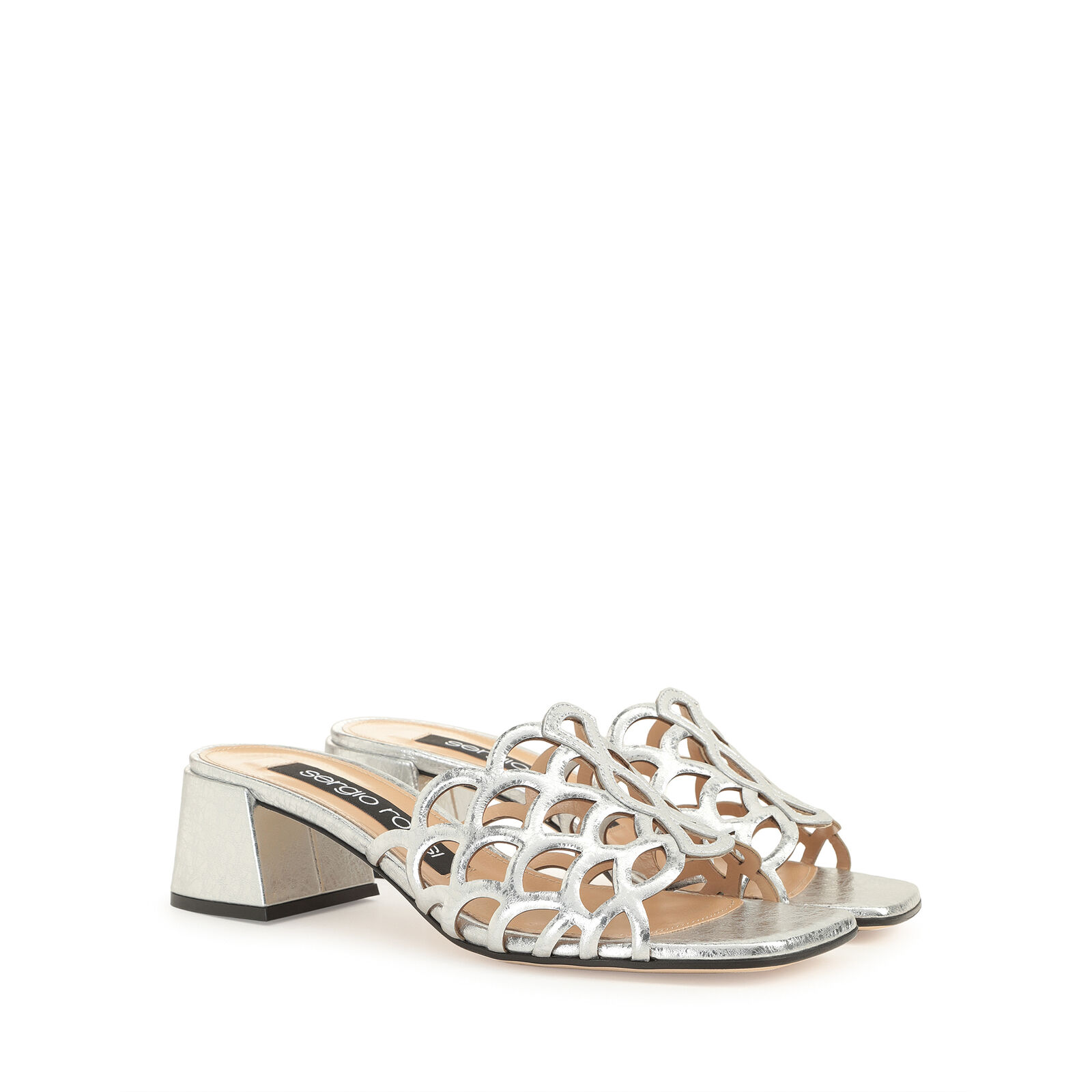 sr Mermaid - Sandals Silver, 1