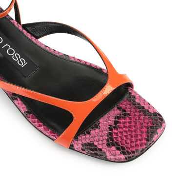 sr Aracne  - Sandals Mandarine+Fuxia, 4