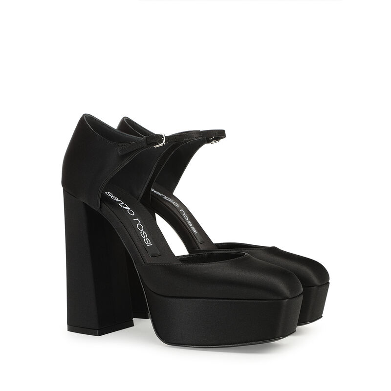 sr Alicia  - Platform Pumps Black