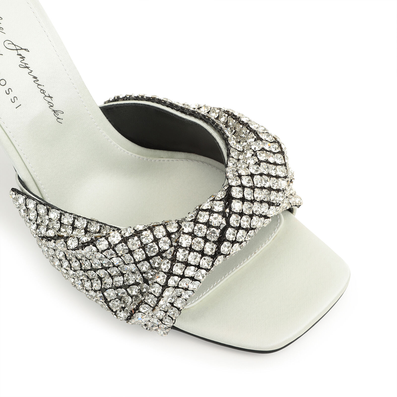 【超歓迎】 Sandals Green High heel: 95mm, Evangelie | Sergio Rossi 靴