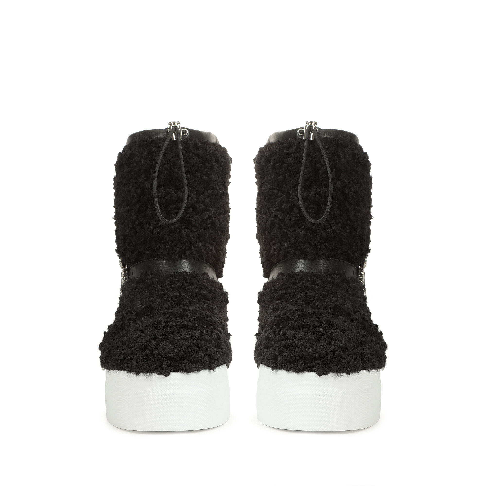 Sneaker booties black hot sale