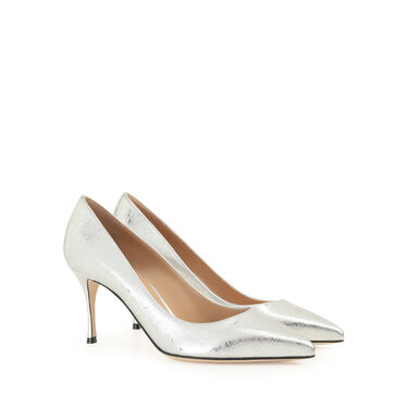Pumps Grey Mid heel: 75mm, Godiva - Pumps Silver 2