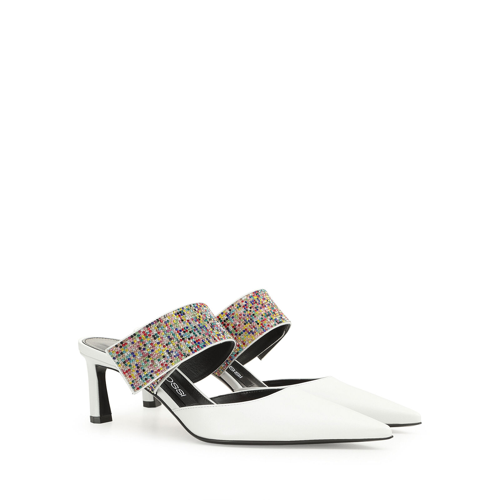 sr Paris - Mules White, 1