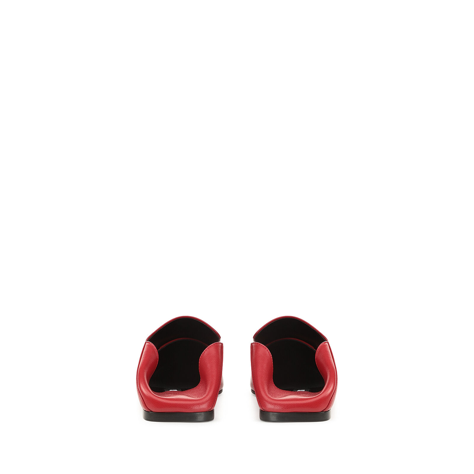 Slippers Red Flat: 5mm, sr1 - Slippers Carminio | Sergio Rossi