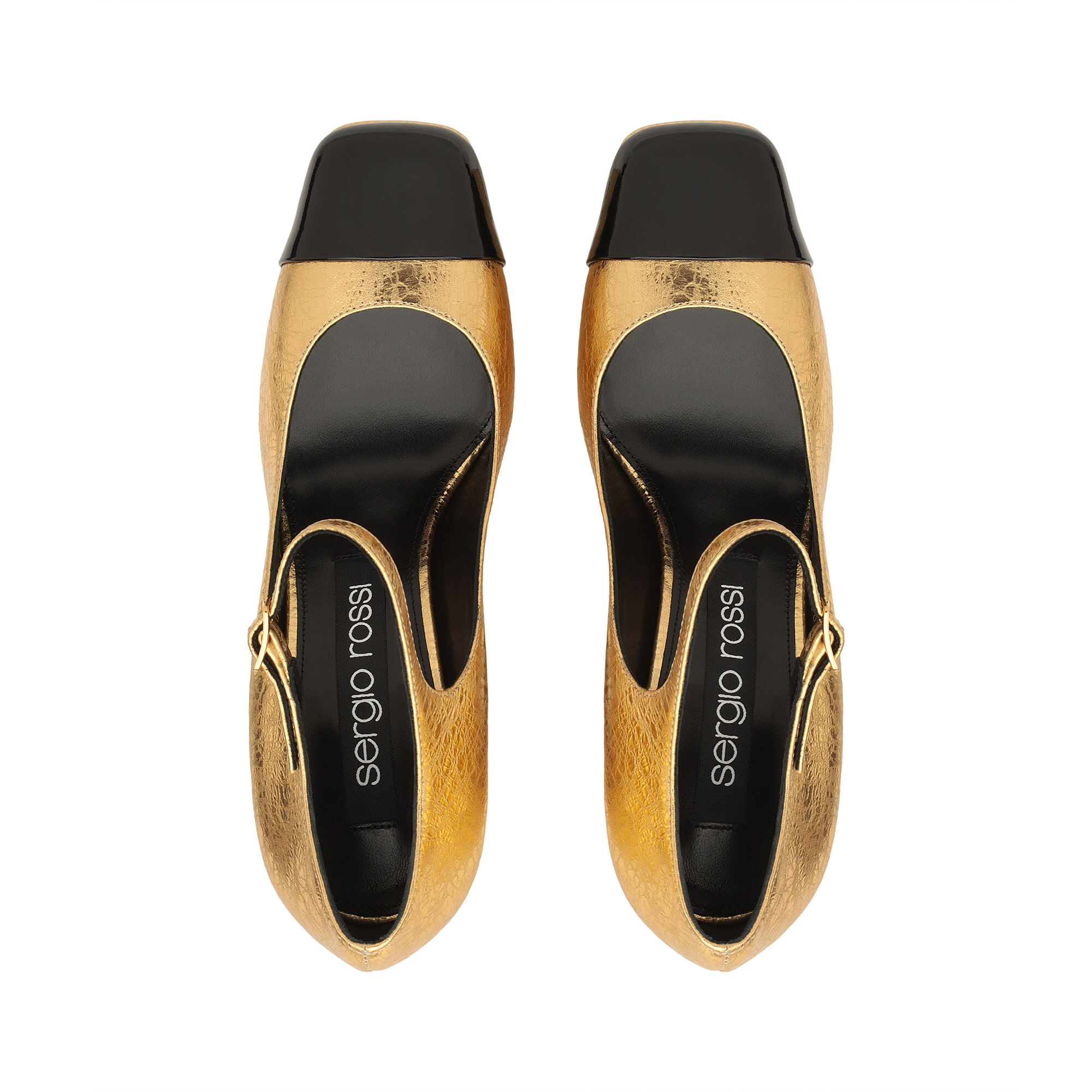 Pumps Multicolor High heel: 85mm, sr SI ROSSI - Pumps Gold
