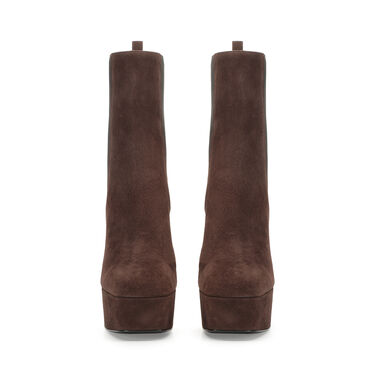 sr Alicia Platform - Booties Fondente, 3