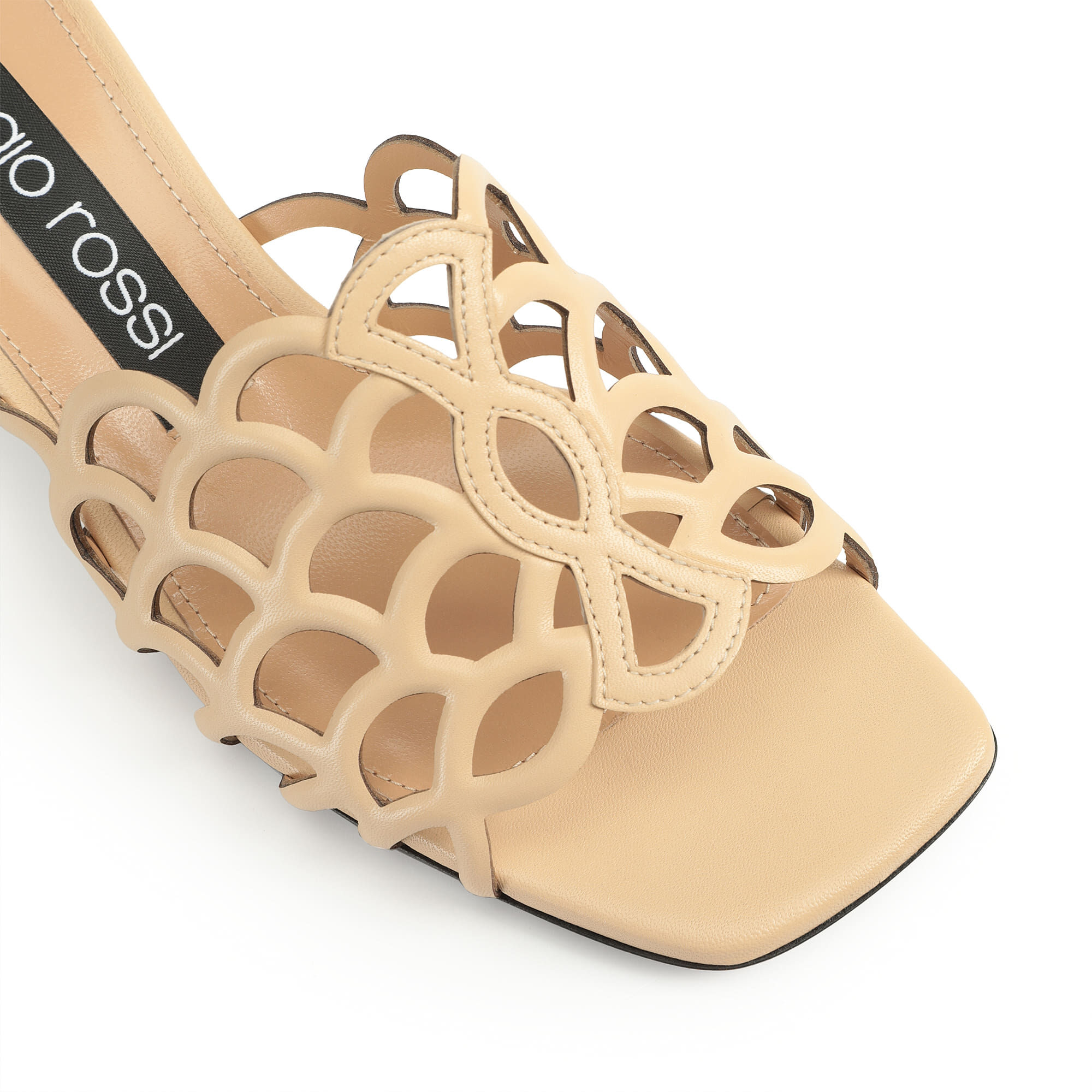 Sandals beige Low heel 45mm sr Mermaid Sandals Soft Skin