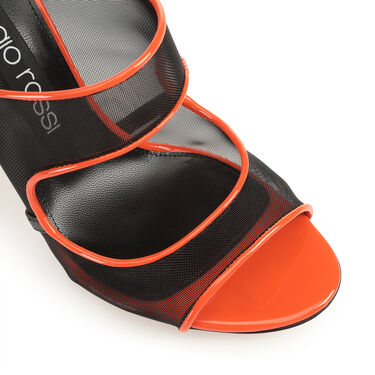 Godiva - Sandals Mandarine+Black, 4