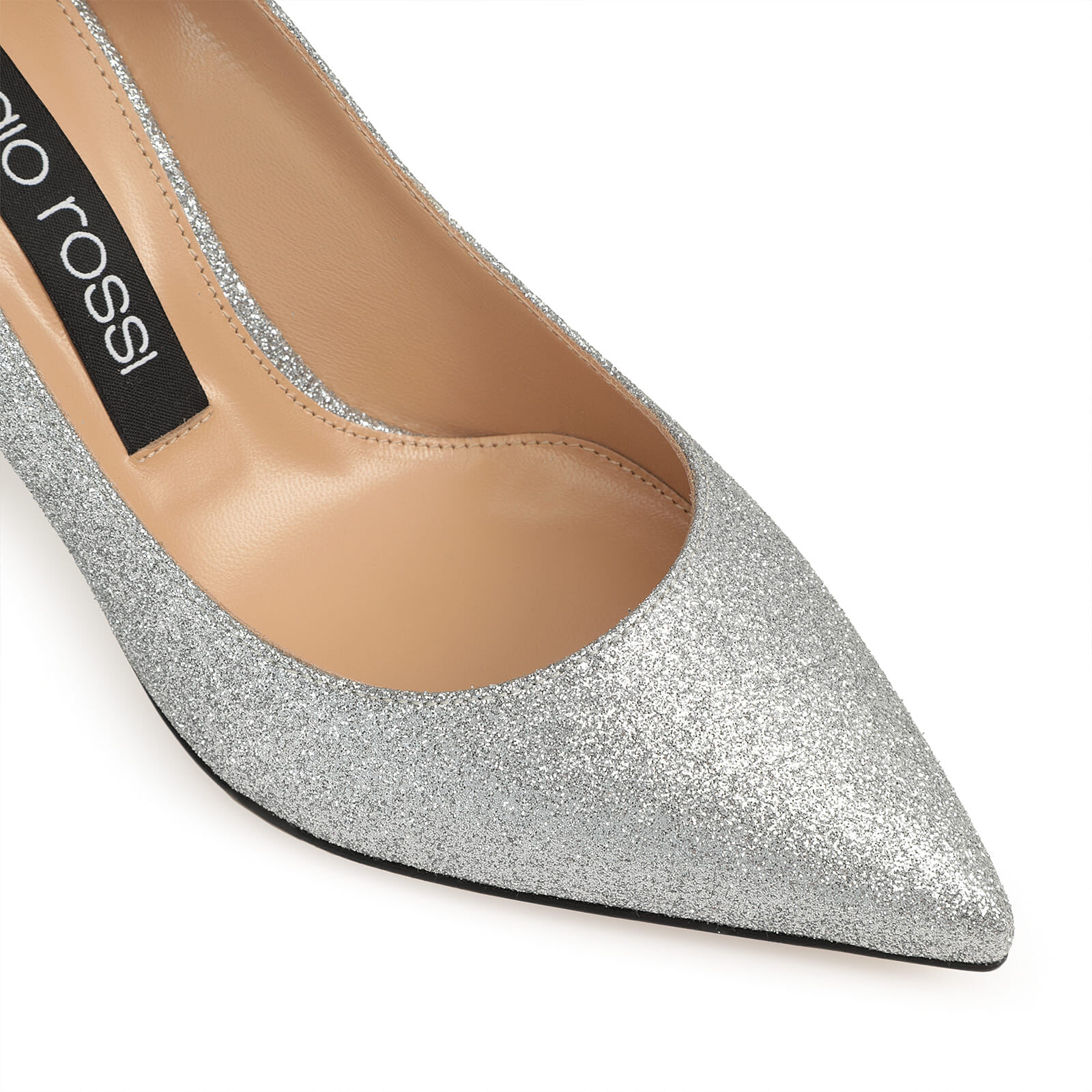 Decollete brillantini shop