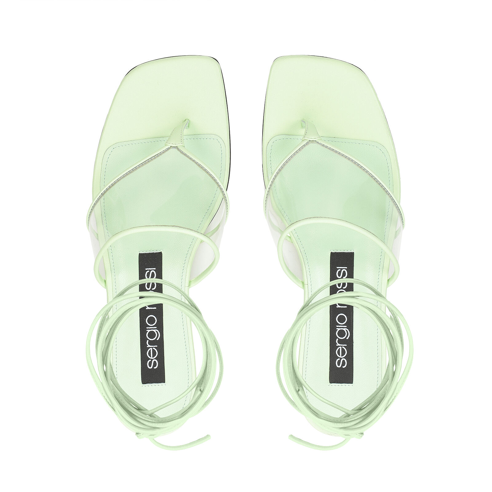 レビュー高評価アイテム特集｜ファッション通販 Sandals Green Low heel: 15mm, sr Lunettes | Sergio Rossi 靴