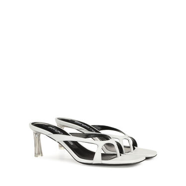 Sandals White Mid heel: 60mm, sr Aracne  - Sandals White 2
