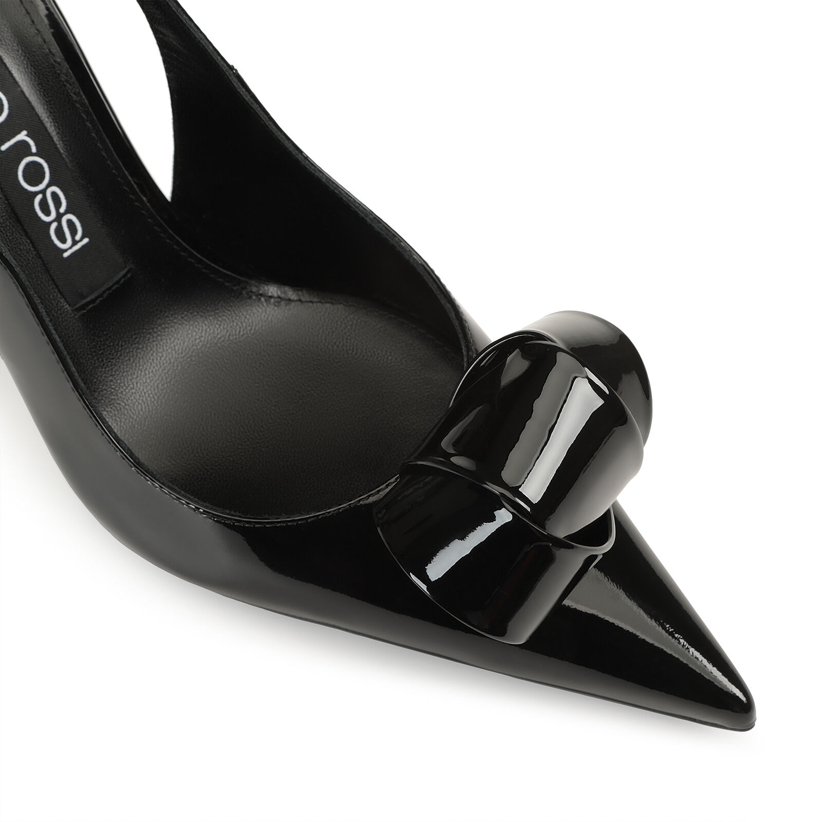 Slingbacks Black High heel: 95mm, sr Bigoudi - Slingbacks