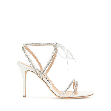 Sandals White High heel: 90mm, Godiva Bridal - Sandals White 2