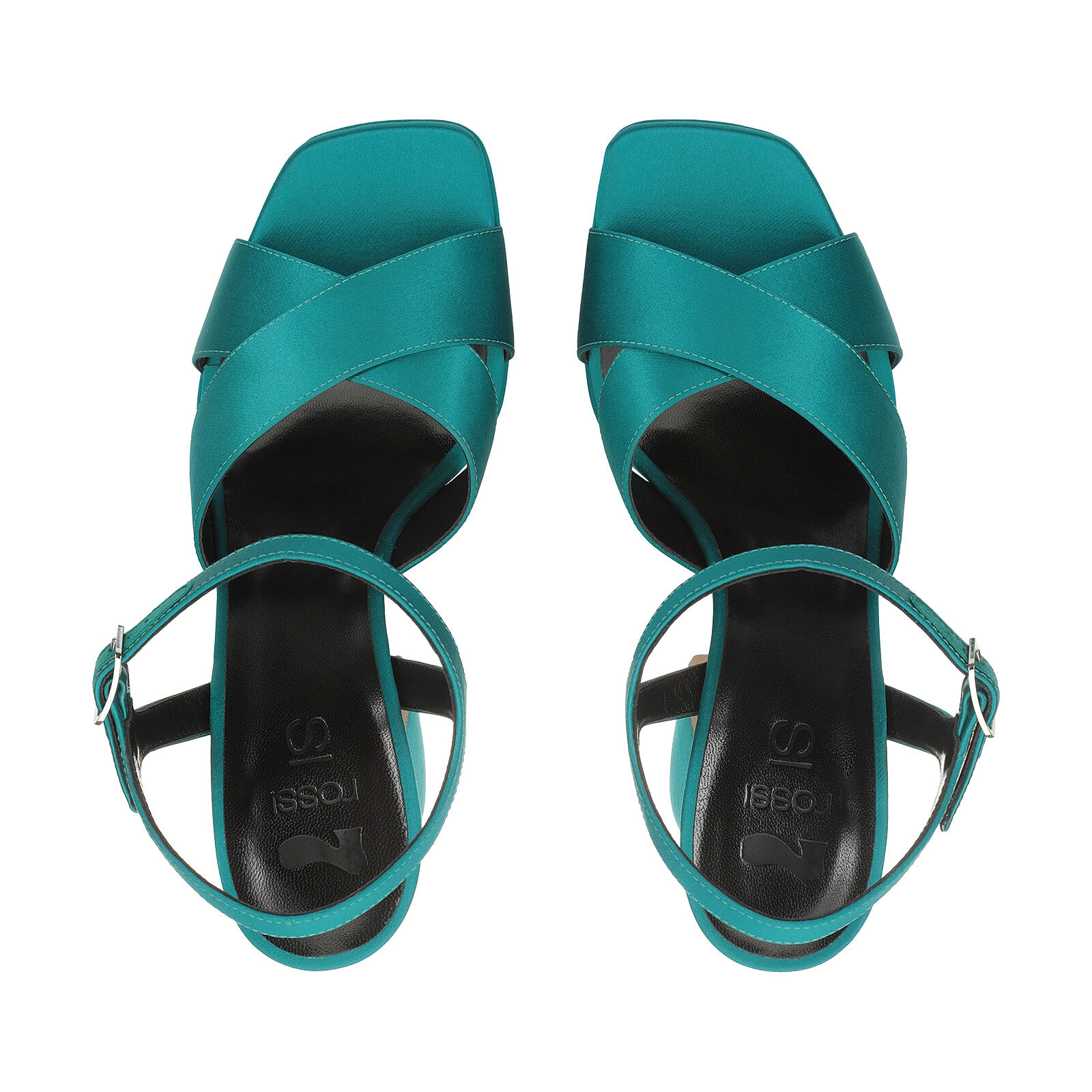 Sandals Blue High heel: 90mm, SI ROSSI | Sergio Rossi
