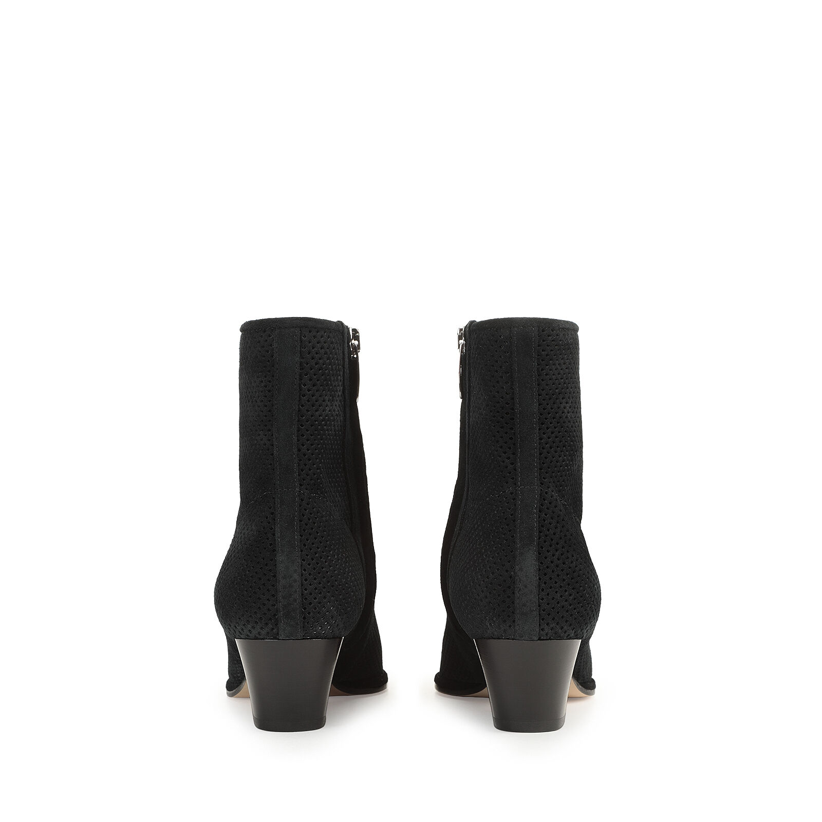 Booties Black Heel height: 45mm, Carla | Sergio Rossi