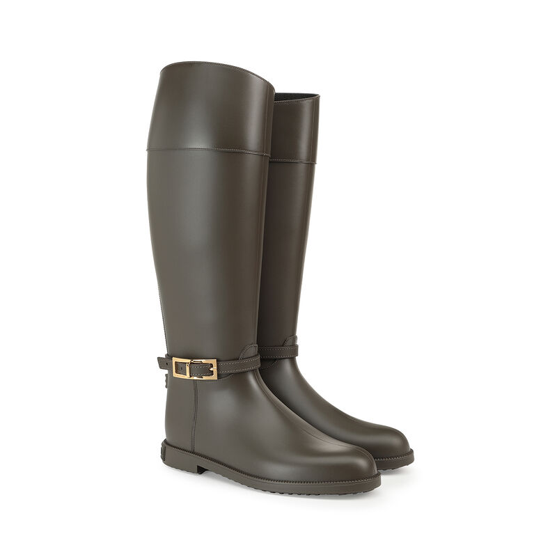 sr Nora Rainy - Boots Peat Green