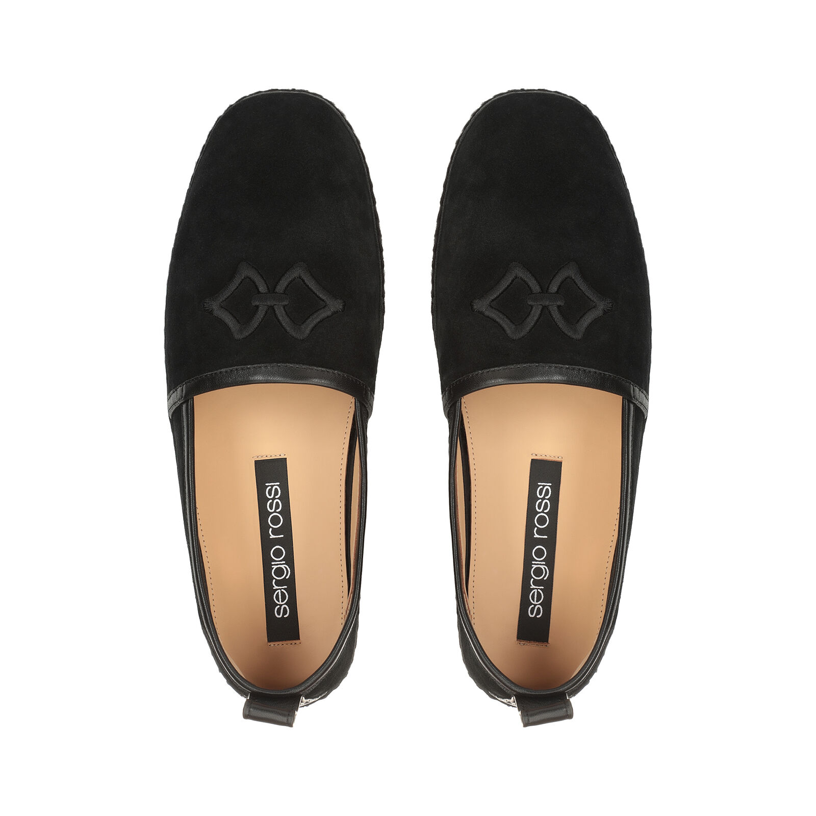 sr Sea Scale Embroidery - Loafers Black, 3