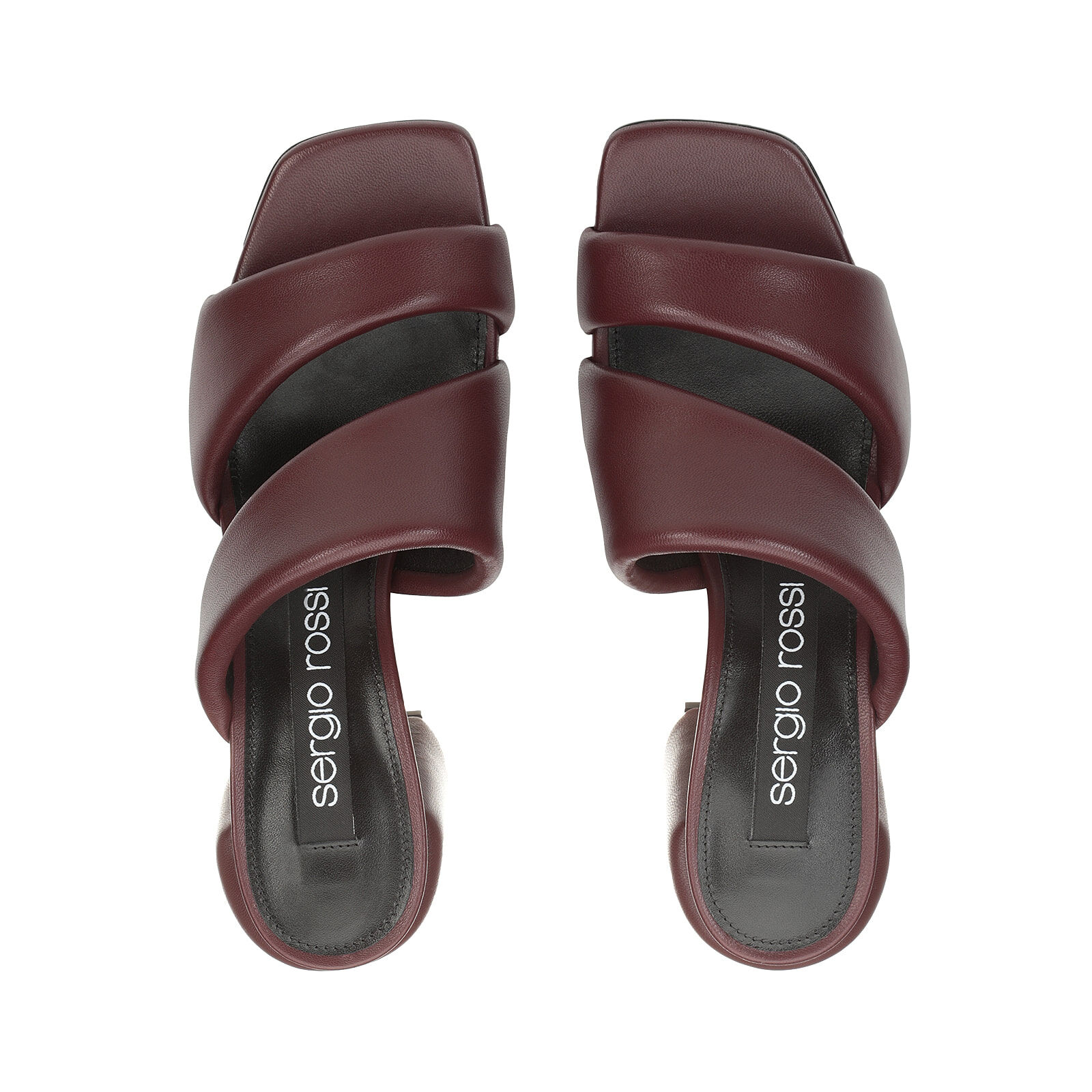Sandals Red High heel 80mm sr Spongy Sandals Wine Sergio Rossi