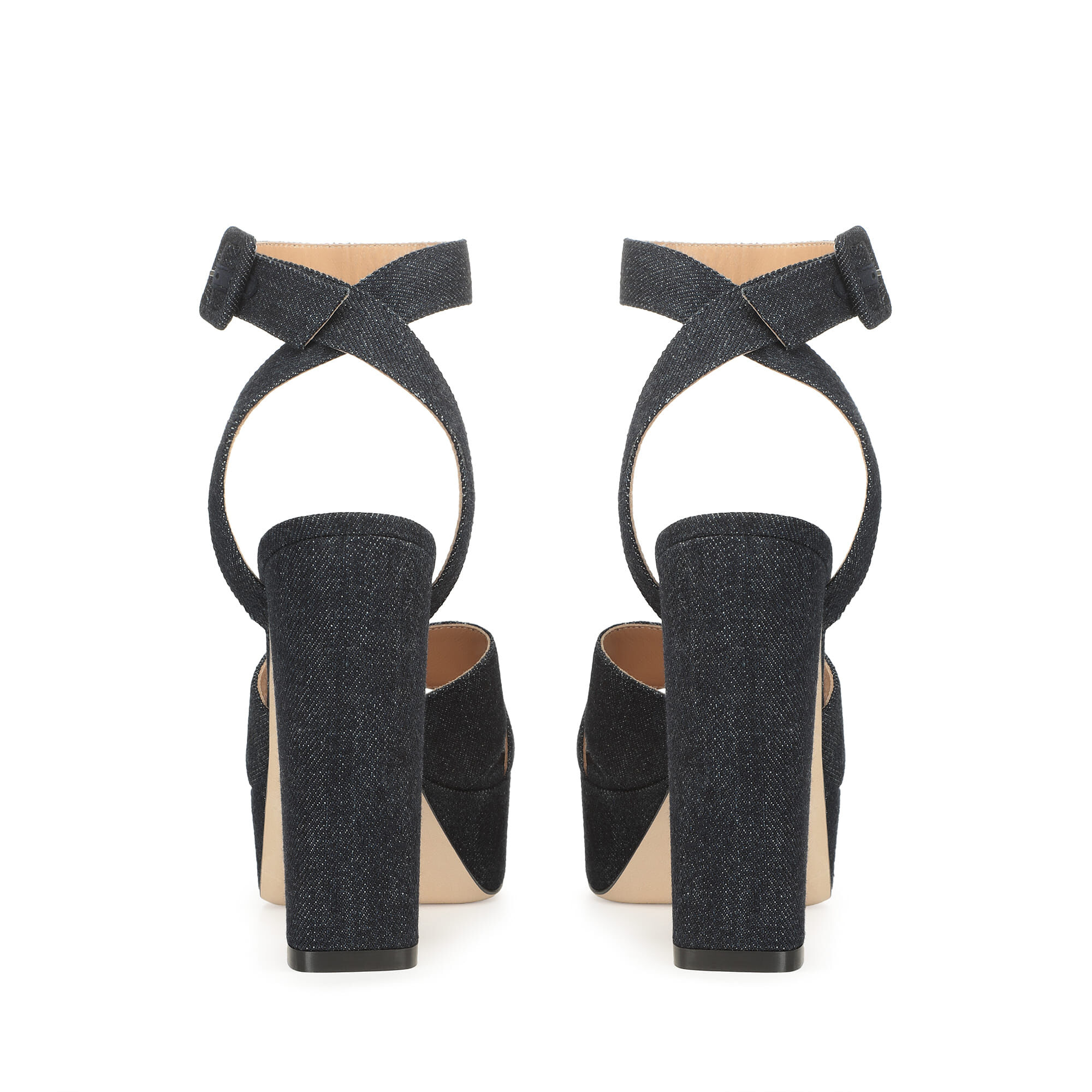 サンダル ブルー ハイヒール: 90mm, sr Monica - Sandals Dark Blue | Sergio Rossi