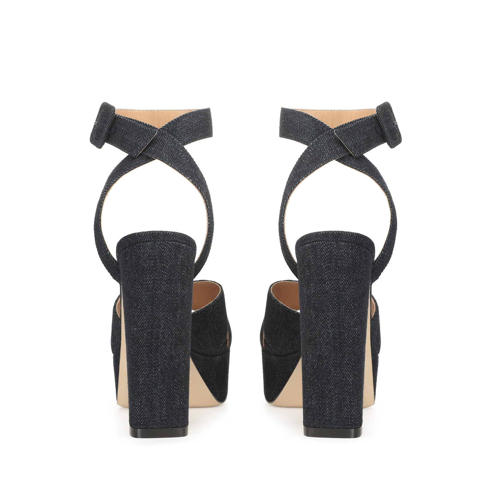 sr Monica  - Sandals Dark Blue, 2