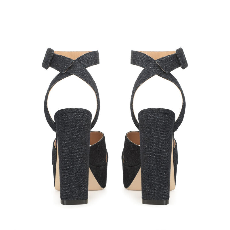 sr Monica  - Sandals Dark Blue