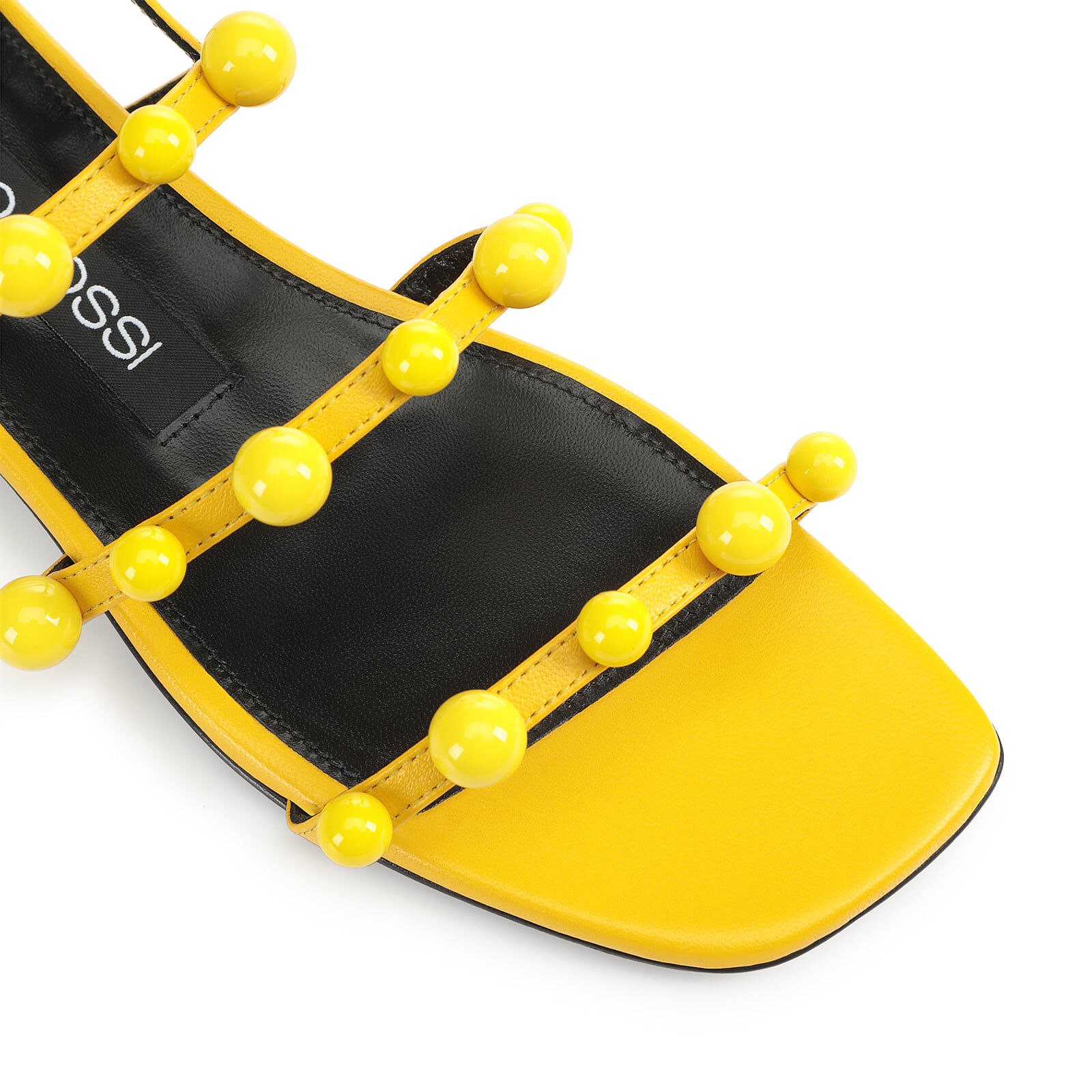 Yellow plastic sandals outlet